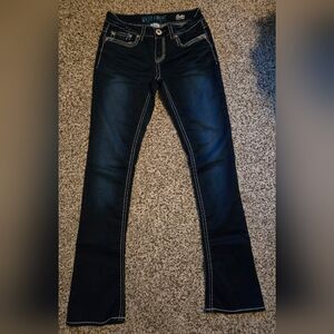 Hydraulic Bailey Micro Boot Dark Wash Jeans